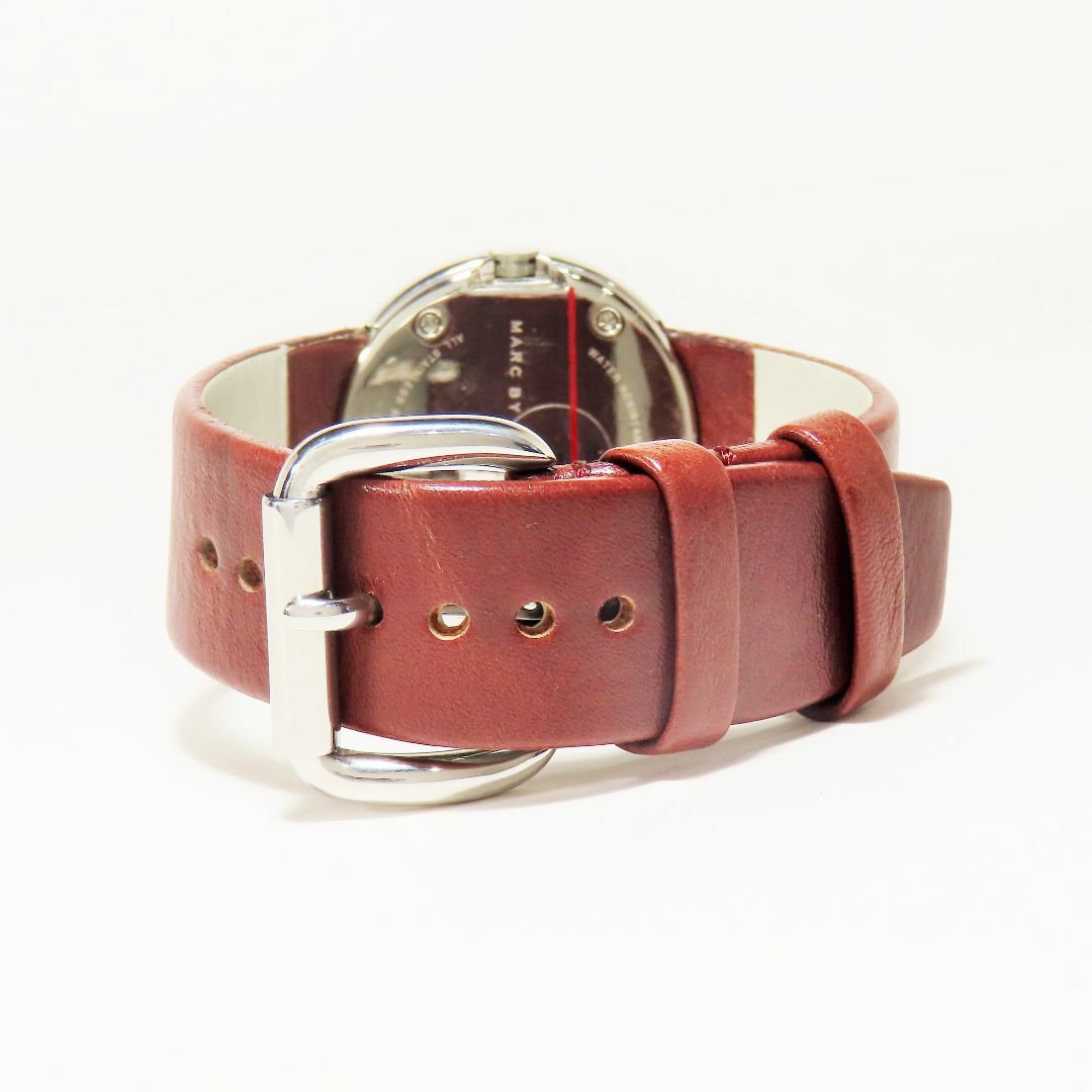 MARC BY MARC JACOBS(マークバイマークジェイコブス)の稼働品 美品 マークバイマークジェイコブス レディース クオーツ 腕時計 箱 レディースのファッション小物(腕時計)の商品写真