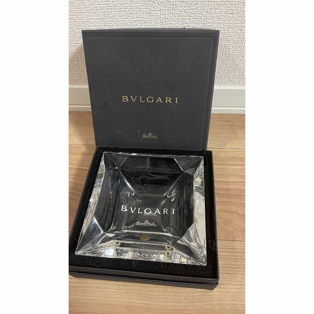 全商品オープニング価格特別価格 BVLGARI 灰皿 ガラス置き型灰皿 アクセ入れ ブルガリ 全品送料無料 小物入れ おしゃれ 