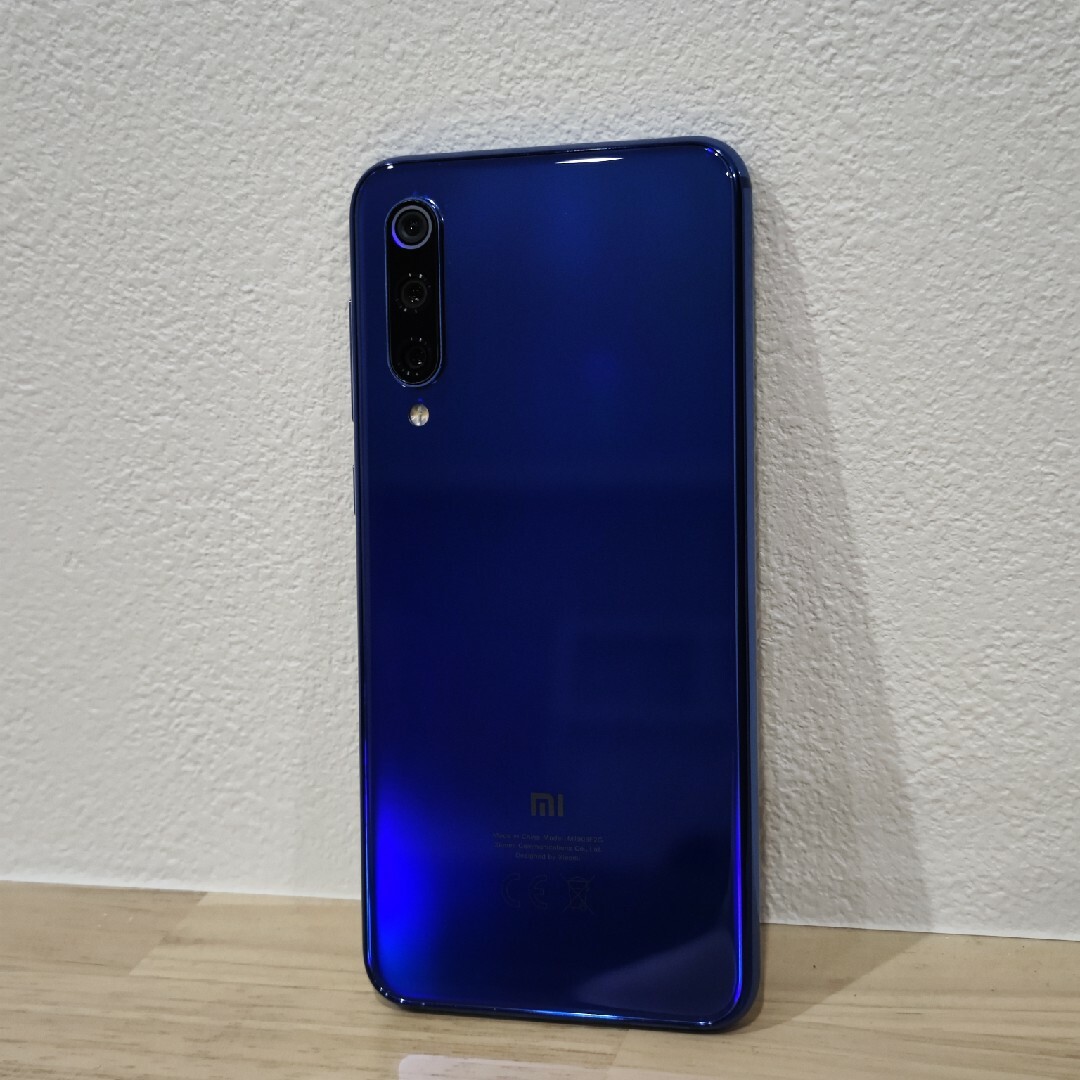 スマホ/家電/カメラ美品 Mi 9 SE 128GB ブルー グローバル版