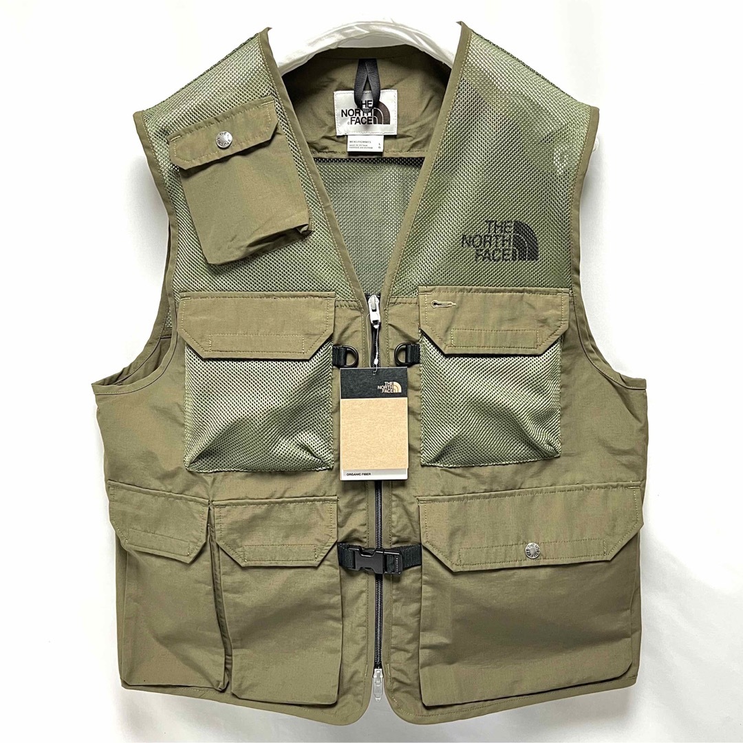 L 新品 海外限定 ノースフェイス フィールド メッシュ ベスト VEST