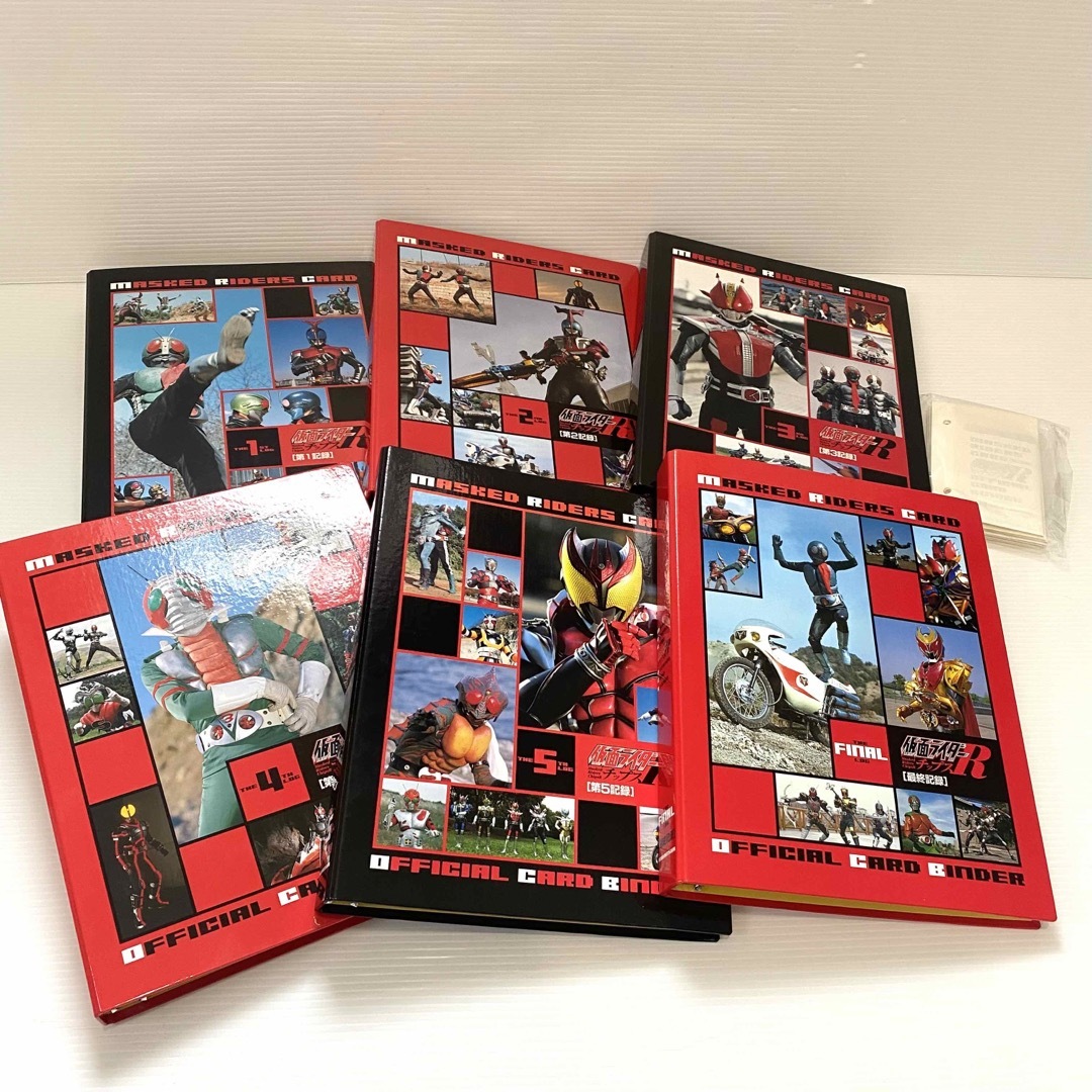 仮面ライダーチップスRカード 全カード 全バインダー 999+3枚 修正版付き-