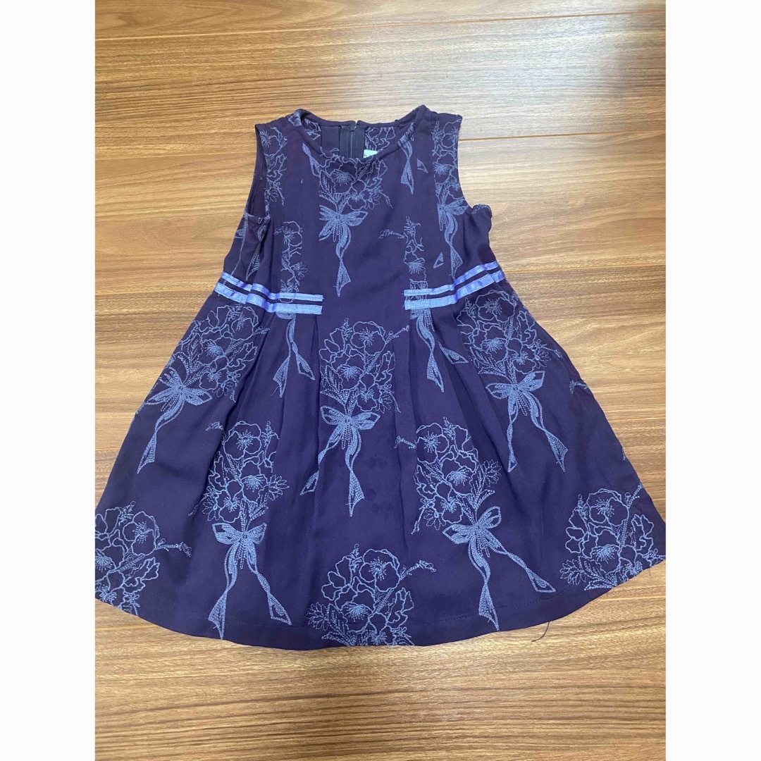 KinKi Kids(キンキキッズ)のハッカキッズ　ワンピース キッズ/ベビー/マタニティのキッズ服女の子用(90cm~)(ワンピース)の商品写真