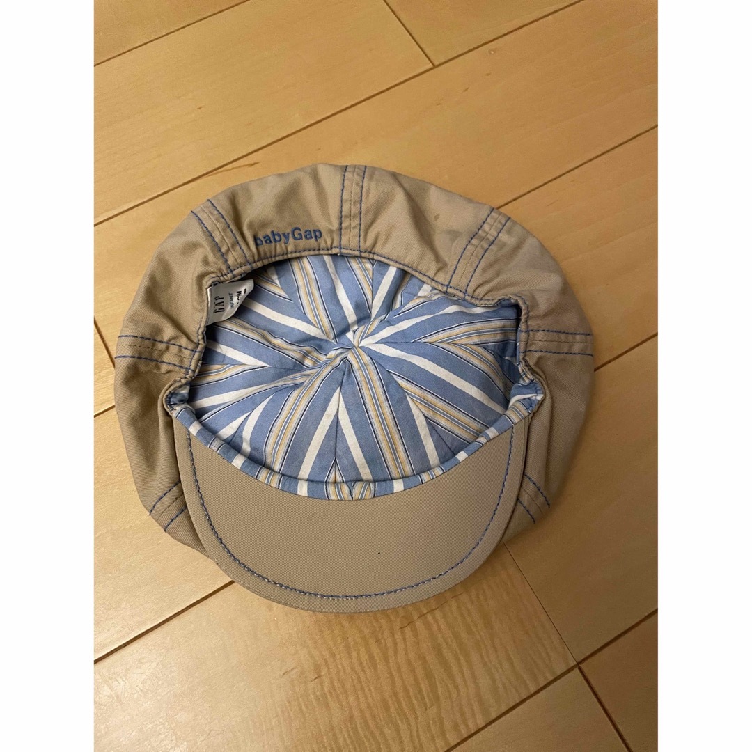 GAP Kids(ギャップキッズ)のGAP baby ハンチング風キャップ　 美品　 サイズ46cm キッズ/ベビー/マタニティのこども用ファッション小物(帽子)の商品写真