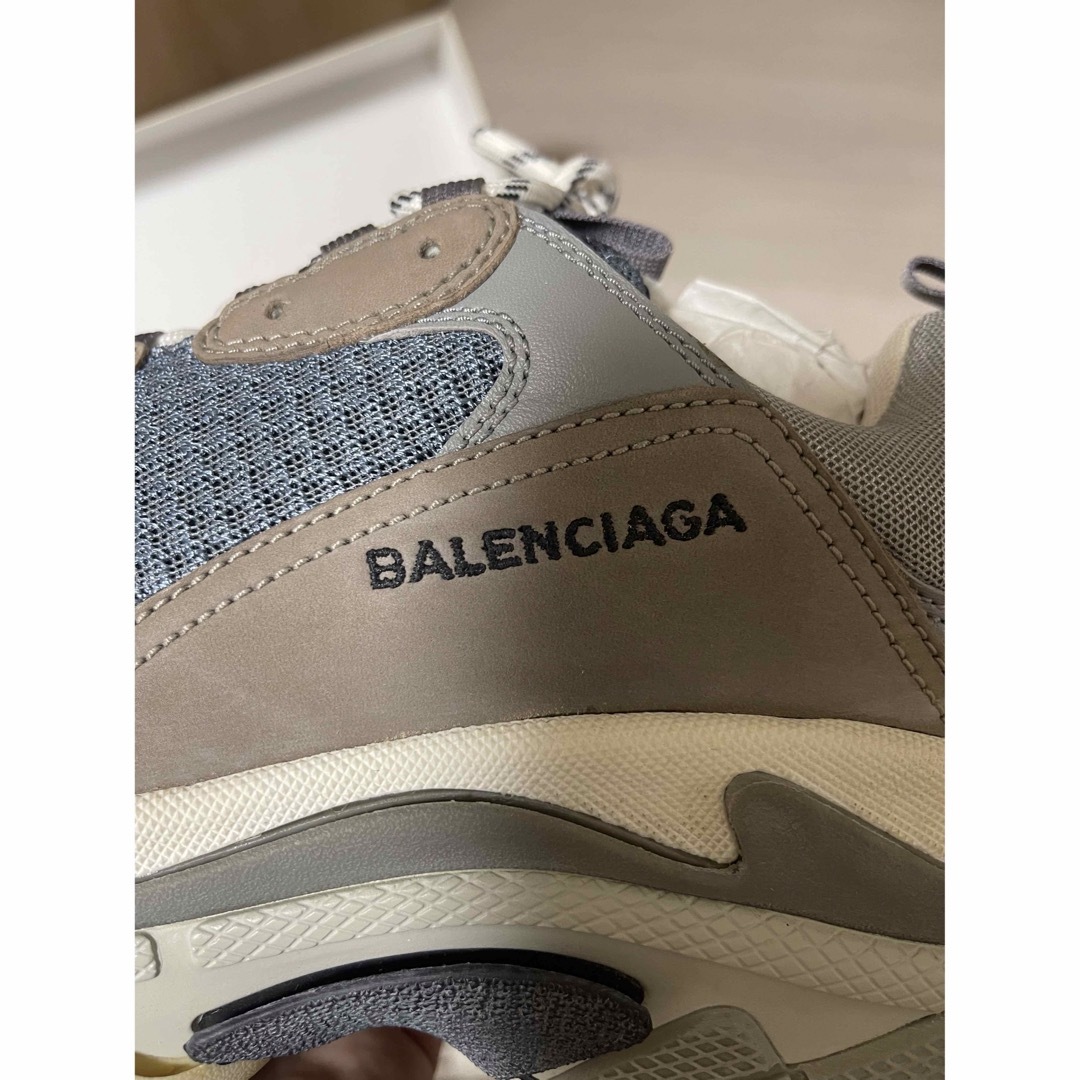 Balenciaga(バレンシアガ)のBalenciaga triple s 2018grey サイズ27cm 42 メンズの靴/シューズ(スニーカー)の商品写真