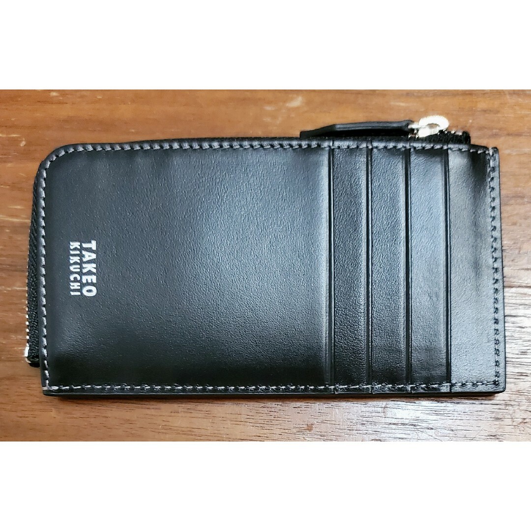 タケオキクチ 新品 メンズ フラグメントケース(ブラックW型)