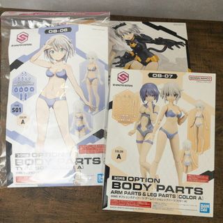 バンダイ(BANDAI)の30MSリシェッタ+水着セット ！ボディ・レッグ・アーム カラーAセット(模型/プラモデル)