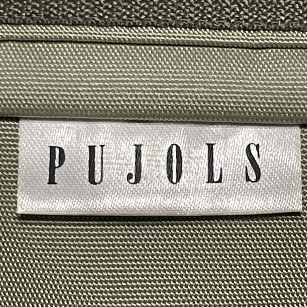 PUJOLS ウエストポーチ ボディバッグ カーキー USED メンズのバッグ(ウエストポーチ)の商品写真