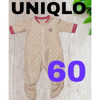 ユニクロ(UNIQLO)のミニーマウスロンパース☆ユニクロ★UNIQLO(ロンパース)