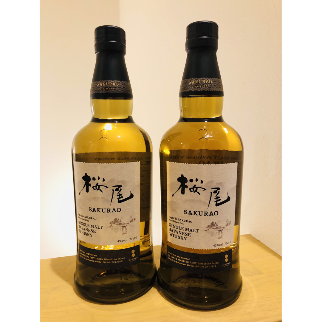 【桜尾】 SINGLE MALT JAPANESE WHISKYウイスキー