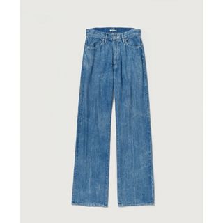 オーラリー(AURALEE)のAuralee SELVEDGE FADED LIGHT DENIM PANTS(デニム/ジーンズ)