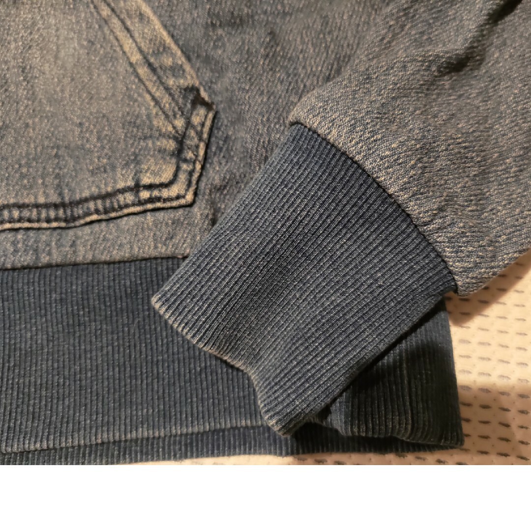 DIESEL - ディーゼル diesel デニム スウェットパーカーの通販 DIESEL - ディーゼル diesel デニム スウェットパーカーの通販