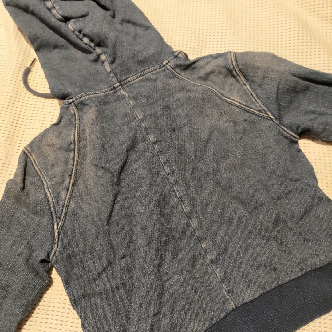 DIESEL - ディーゼル diesel デニム スウェットパーカーの通販 DIESEL - ディーゼル diesel デニム スウェットパーカーの通販