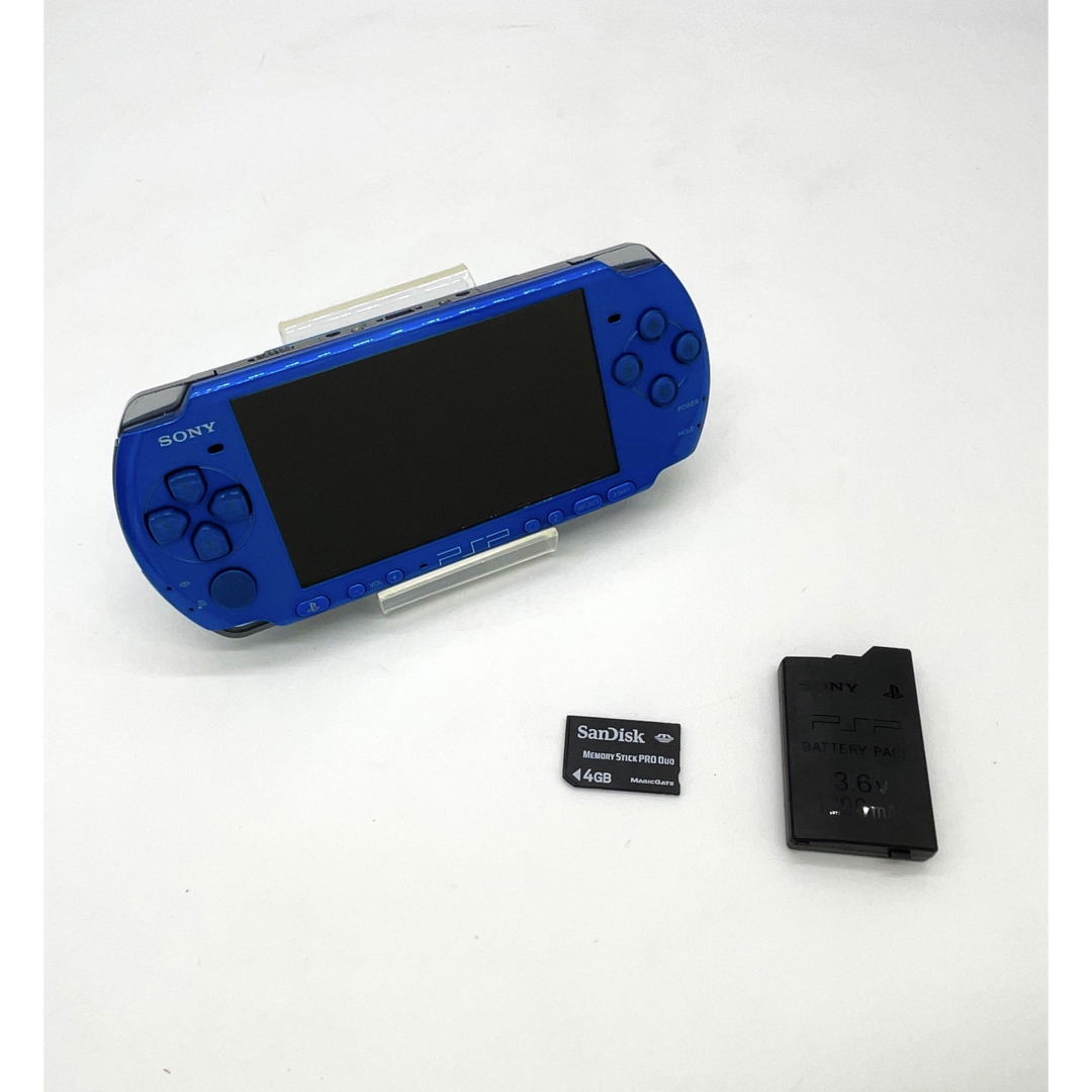 ☆ほぼ新品☆ PSP-3000  バイブラントブルー