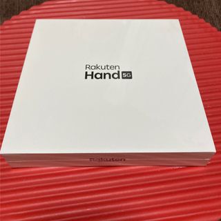 ラクテン(Rakuten)の＊新品・未開封＊Rakuten Hand 5G ホワイト(スマートフォン本体)