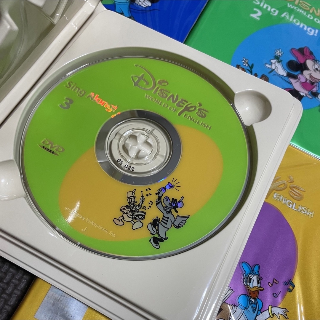 ディズニー英語システム シングアロング  DVD セット