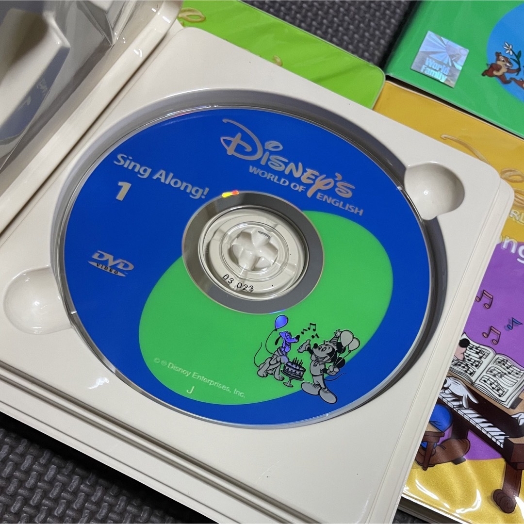 ディズニー英語システム シングアロング  DVD セット