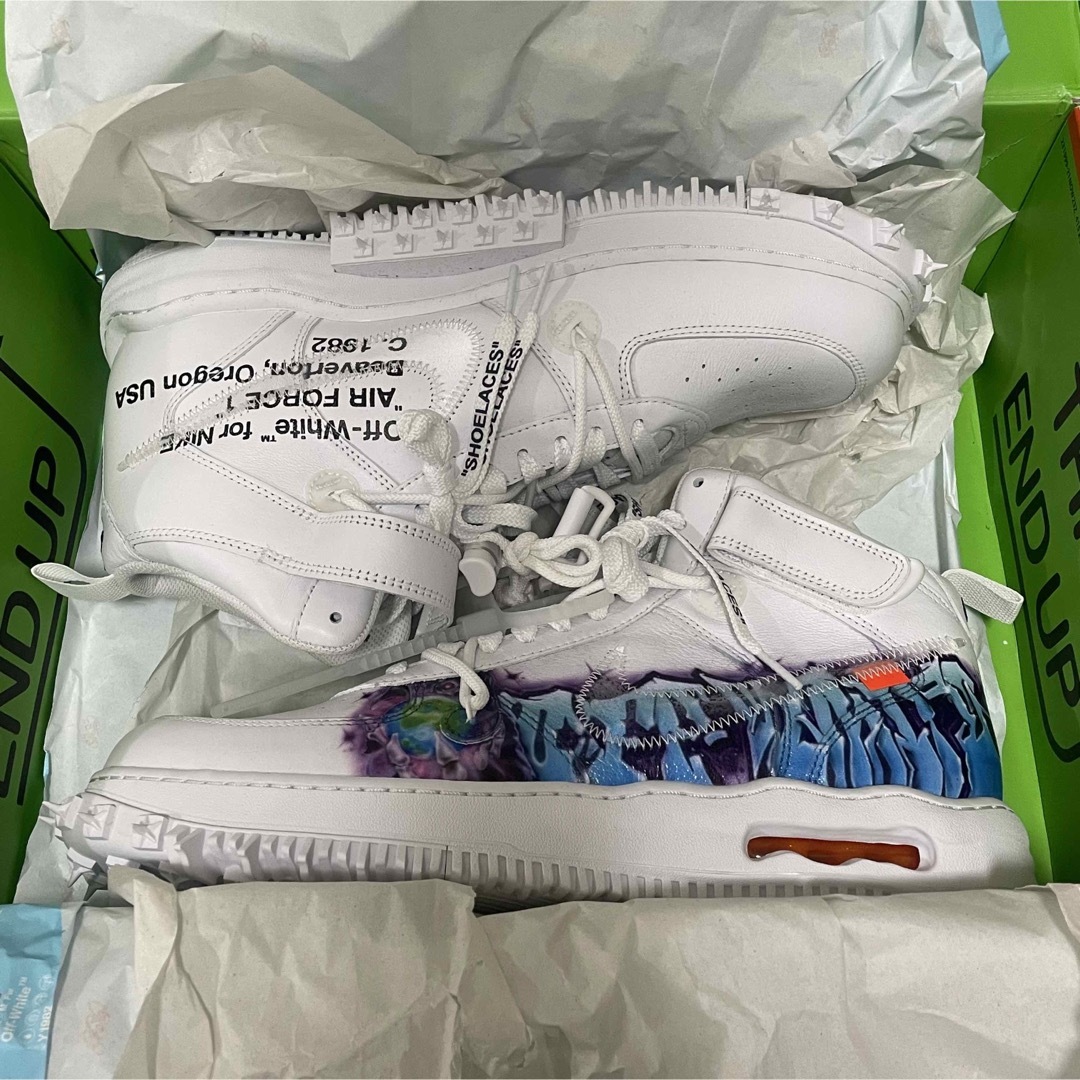 Nike Af1 Mid Graffiti Off-White 32cm