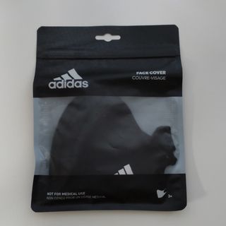 アディダス(adidas)の【未開封】アディダス マスク フェイスカバー Sサイズ 3枚入 Black(日用品/生活雑貨)