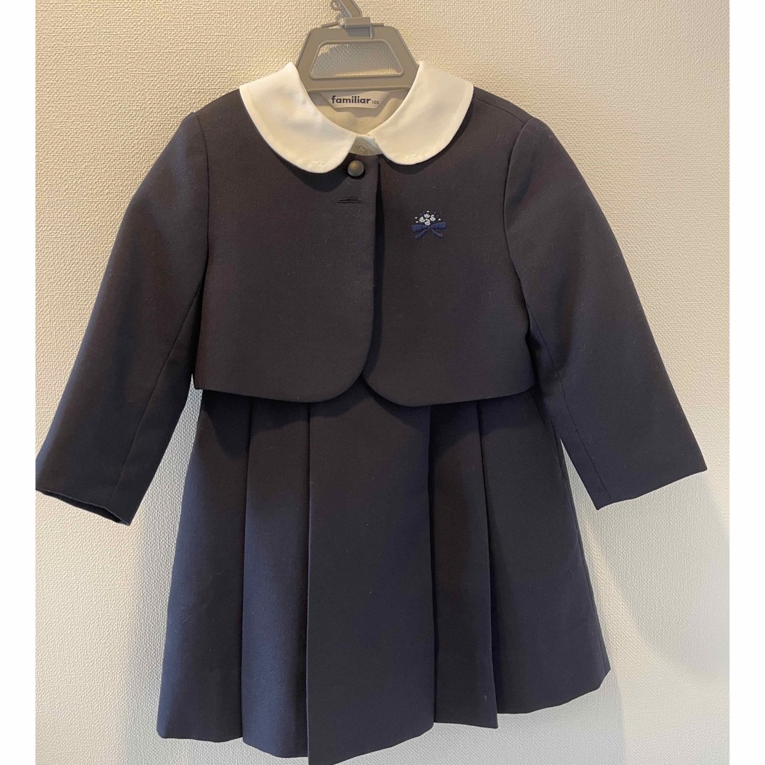 美品！ファミリア フォーマル アンサンブル 100cm - キッズ服(女の子用