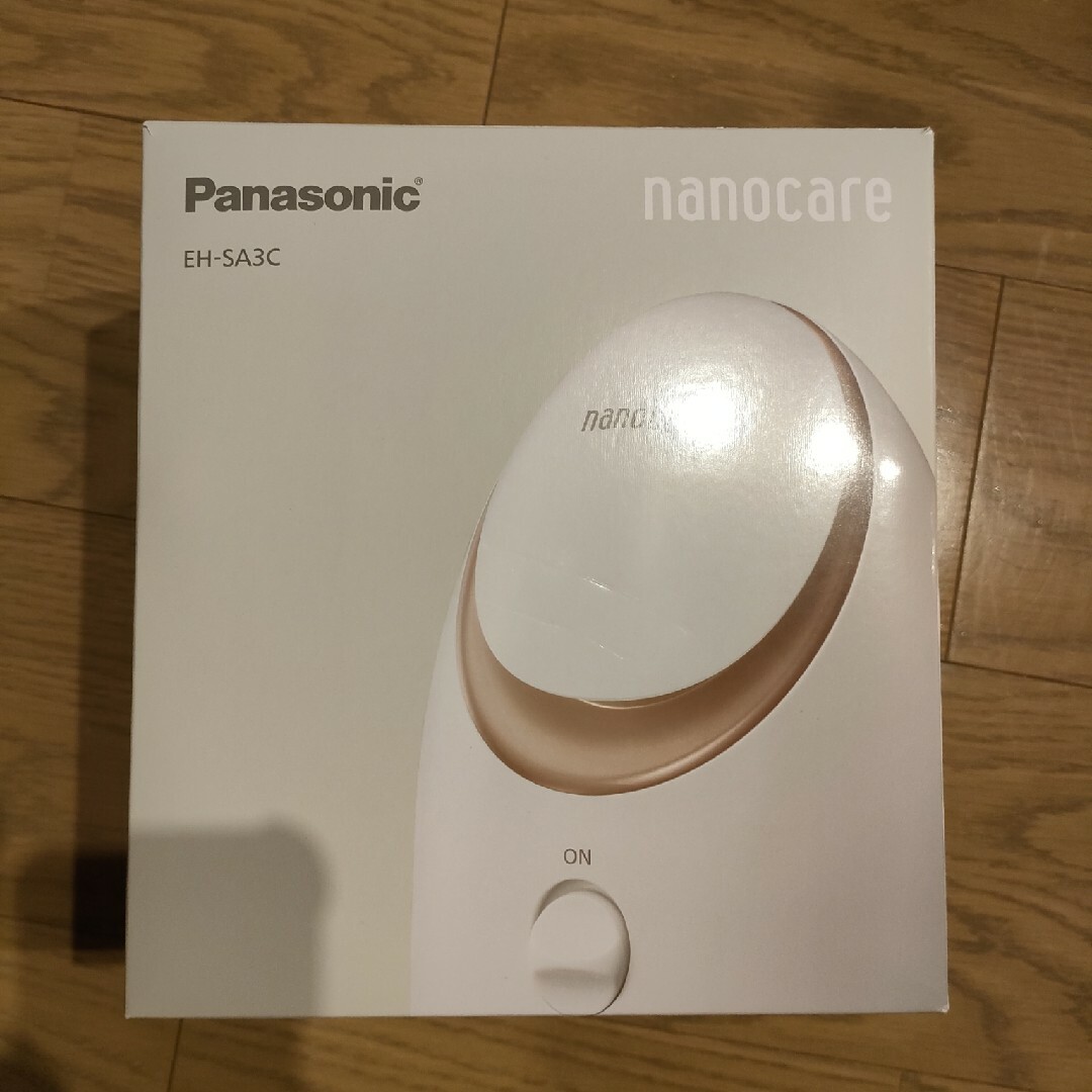 Panasonic(パナソニック)の【Panasonic】スチーマーナノケア(ゴールド) インテリア/住まい/日用品の文房具(その他)の商品写真