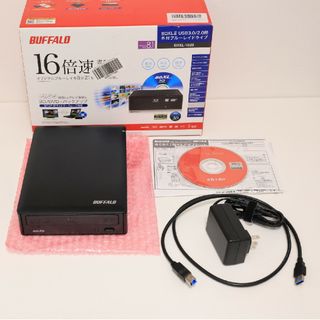 バッファロー(Buffalo)のBUFFALO 外付けブルーレイドライブ BRXL-16U3(PC周辺機器)