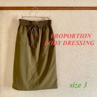 プロポーションボディドレッシング(PROPORTION BODY DRESSING)のPROPORTION BODY DRESSING セミタイトスカート(ひざ丈スカート)