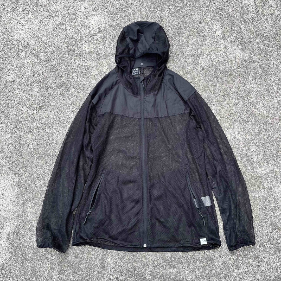 vintage 90s メッシュパーカー カットソー テック アーカイブ Y2Kの