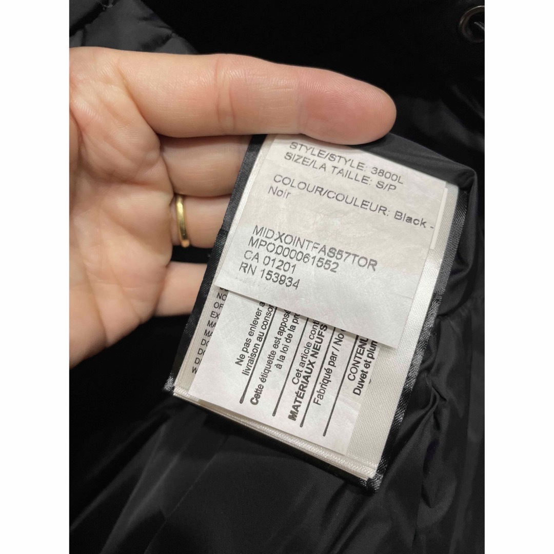 昨年購入美品☆カナダグース リドーパーカー ブラックSサイズ☆