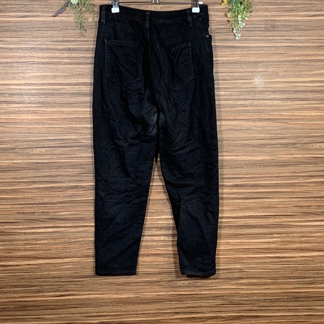 UNIQLO UNIQLO ユニクロ パンツ ズボン M相当 黒 ブラック レディース 無地の通販 by モシ@フォロー割あります|ユニクロ ならラクマ UNIQLO ユニクロ パンツ ズボン M相当 黒 ブラック レディース 無地