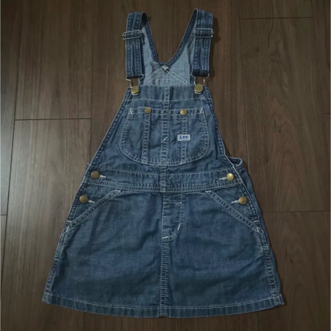 Lee(リー)のleeキッズジャンパースカート110 キッズ/ベビー/マタニティのキッズ服女の子用(90cm~)(スカート)の商品写真