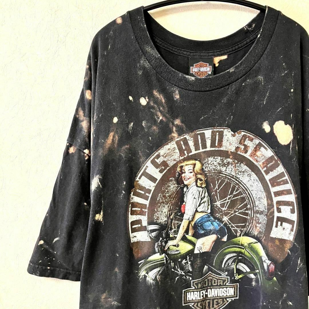★希少★ハーレーダビットソン ヴィンテージ タイダイTシャツ 両面プリント | フリマアプリ ラクマ