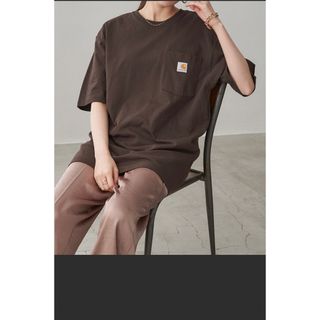 カーハート(carhartt)のcarhartt(カーハート) ビッグシルエット ポケット半袖 ロゴ Tシャツ (Tシャツ/カットソー(半袖/袖なし))