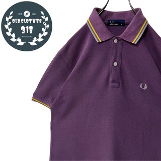 フレッドペリー(FRED PERRY)の【FRED PERRY】フレッドペリー ポロシャツ 日本製 鹿の子生地 刺繍ロゴ(ポロシャツ)