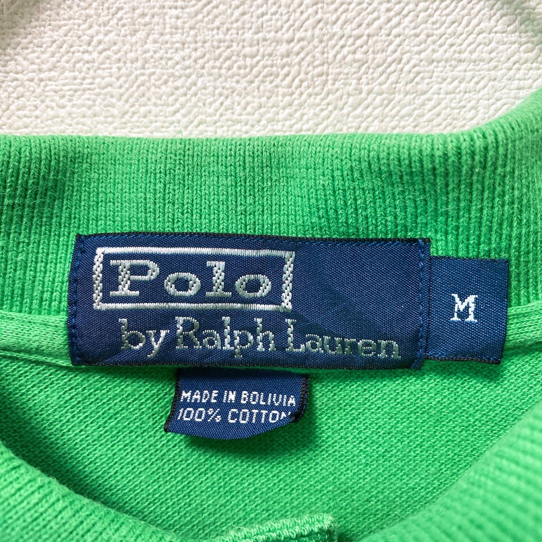 Ralph Lauren(ラルフローレン)の90s ポロバイラルフローレン　半袖ポロシャツ　ラガー　カラーポニー　男女兼用 メンズのトップス(ポロシャツ)の商品写真