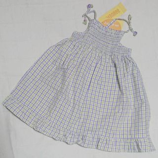 ジンボリー(GYMBOREE)の12-18mos.(80-90)　 GYMBORee　チェックのセットアップ(ワンピース)