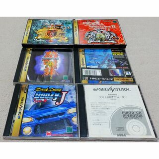 セガサターンソフト　６本セット(家庭用ゲームソフト)