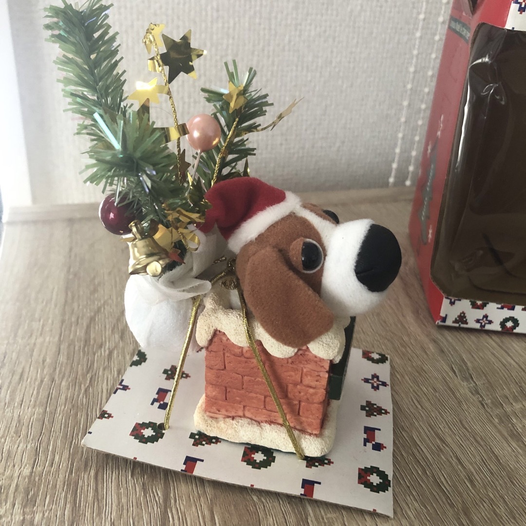 THE DOG クリスマス エンタメ/ホビーのおもちゃ/ぬいぐるみ(ぬいぐるみ)の商品写真