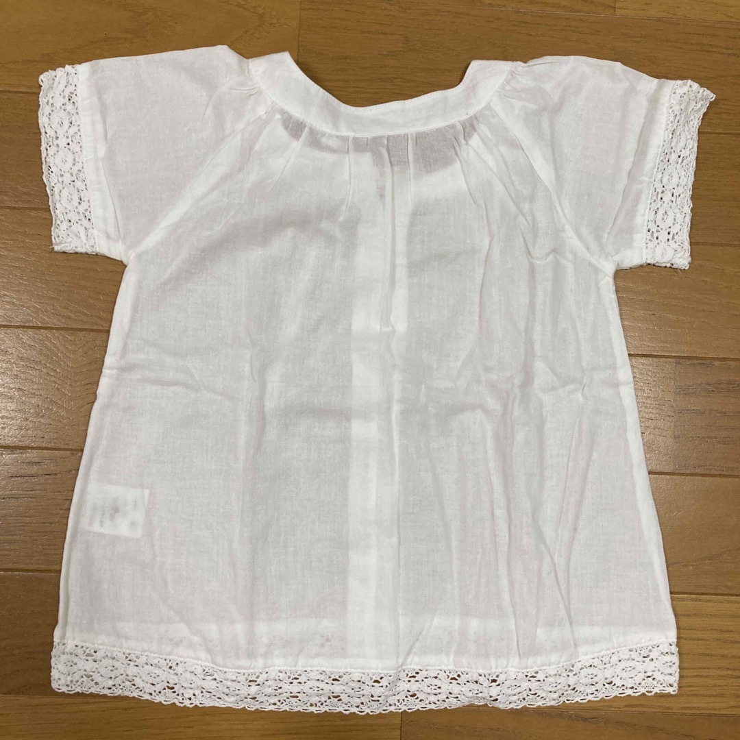 FELISSIMO(フェリシモ)のフェリシモ  ブラウス　100-110 キッズ/ベビー/マタニティのキッズ服女の子用(90cm~)(ブラウス)の商品写真