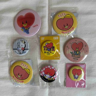 BT21 - BTS BT21 TATA 缶バッジ 8個セット まとめ売りの通販 by 網's