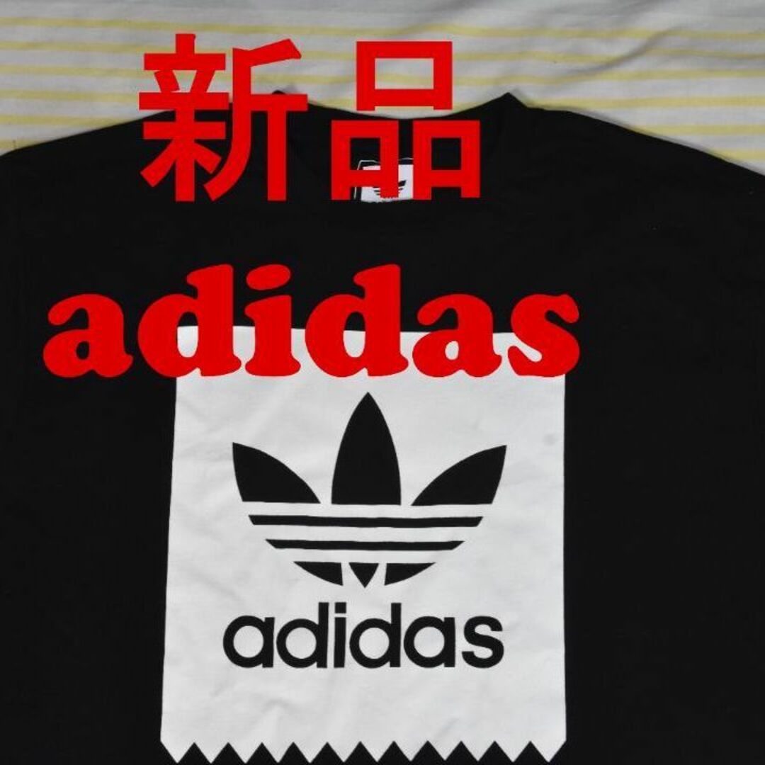 adidas(アディダス)のアディダス 新品 ロゴTシャツ 12733c 綿100％ adidas 00 2 メンズのトップス(Tシャツ/カットソー(半袖/袖なし))の商品写真