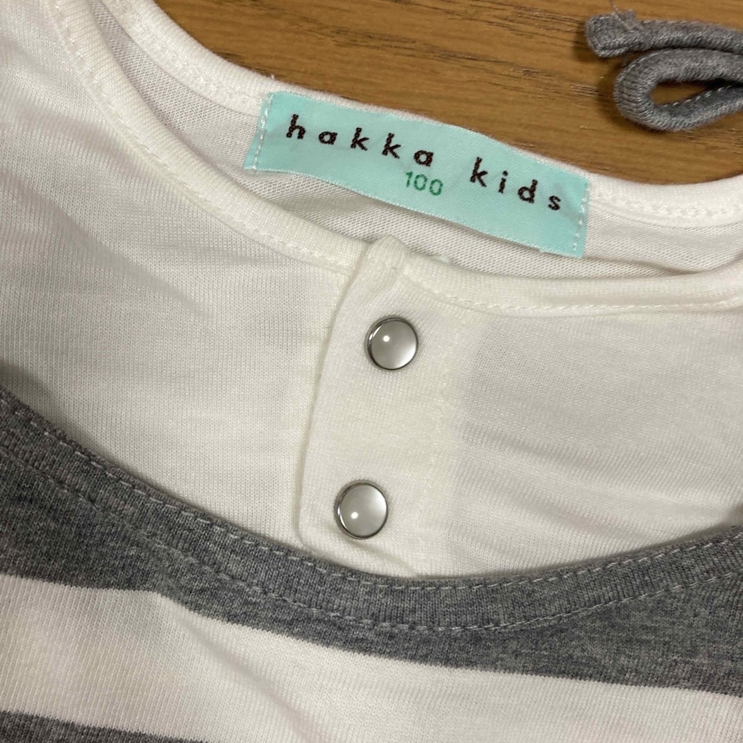 hakka kids(ハッカキッズ)のハッカキッズ　ワンピース　95-100 キッズ/ベビー/マタニティのキッズ服女の子用(90cm~)(ワンピース)の商品写真