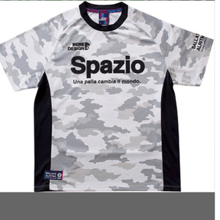スパッツィオ(Spazio)の値下げ‼️新品未使用✨スパッツィオ　カモフラプラシャツ ﾎﾜｲﾄ M(ウェア)