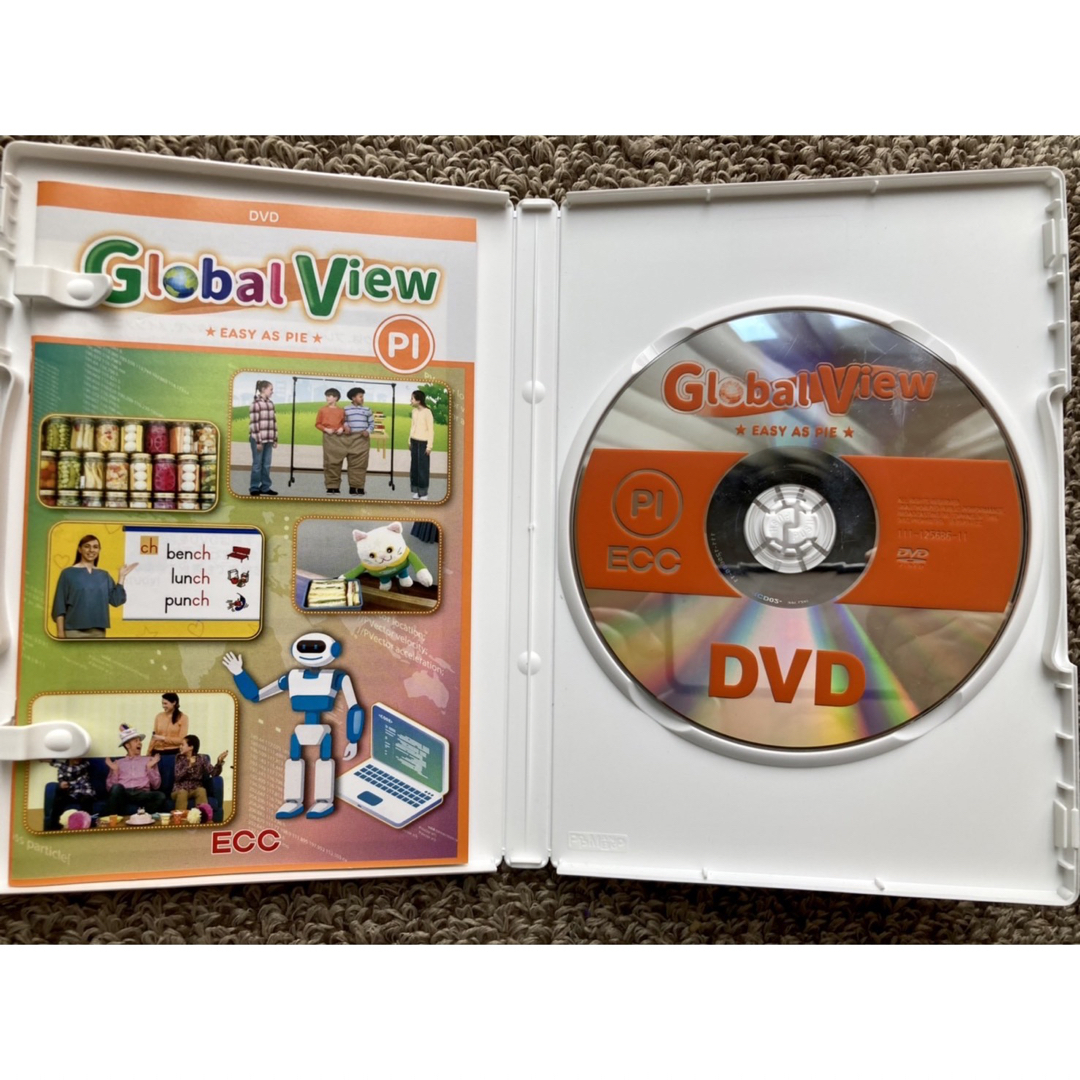 ECC P I（Global View）EASY AS PIE DVD &CD エンタメ/ホビーのDVD/ブルーレイ(キッズ/ファミリー)の商品写真