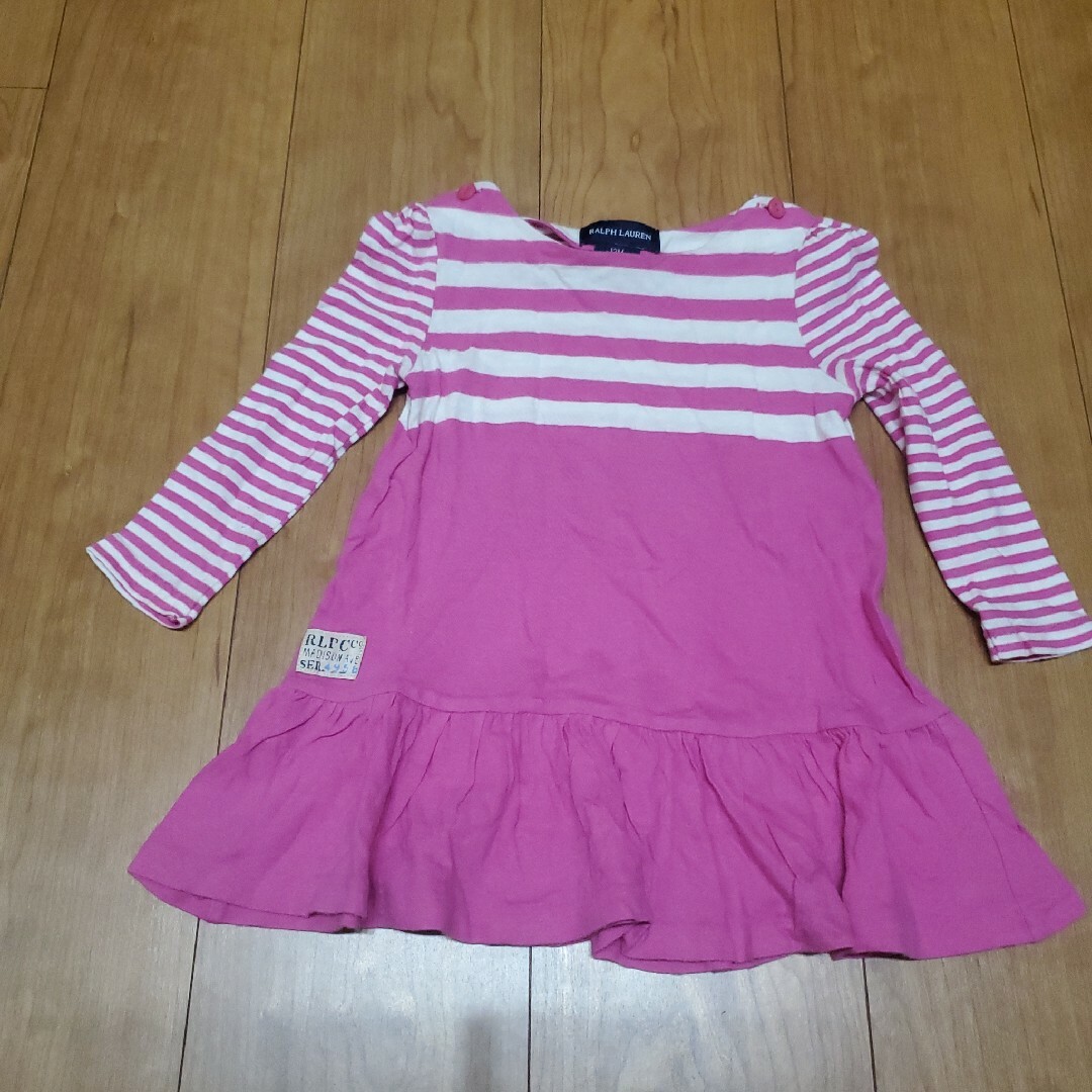 POLO RALPH LAUREN(ポロラルフローレン)のラルフローレン　チュニック12M キッズ/ベビー/マタニティのベビー服(~85cm)(ワンピース)の商品写真