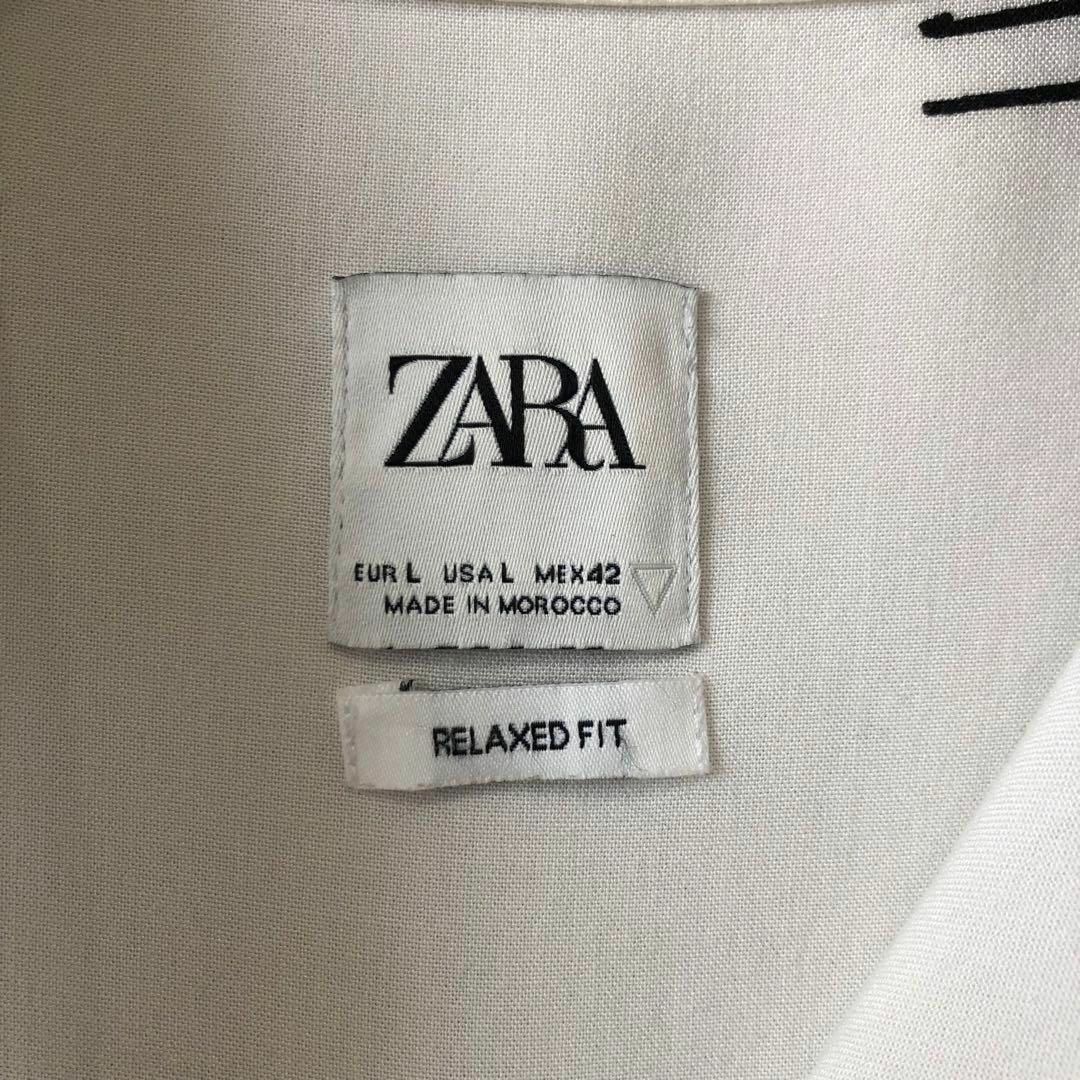 ZARA(ザラ)のZARA ザラ　アロハシャツ　レーヨンシャツ　ロングスリーブ メンズのトップス(シャツ)の商品写真