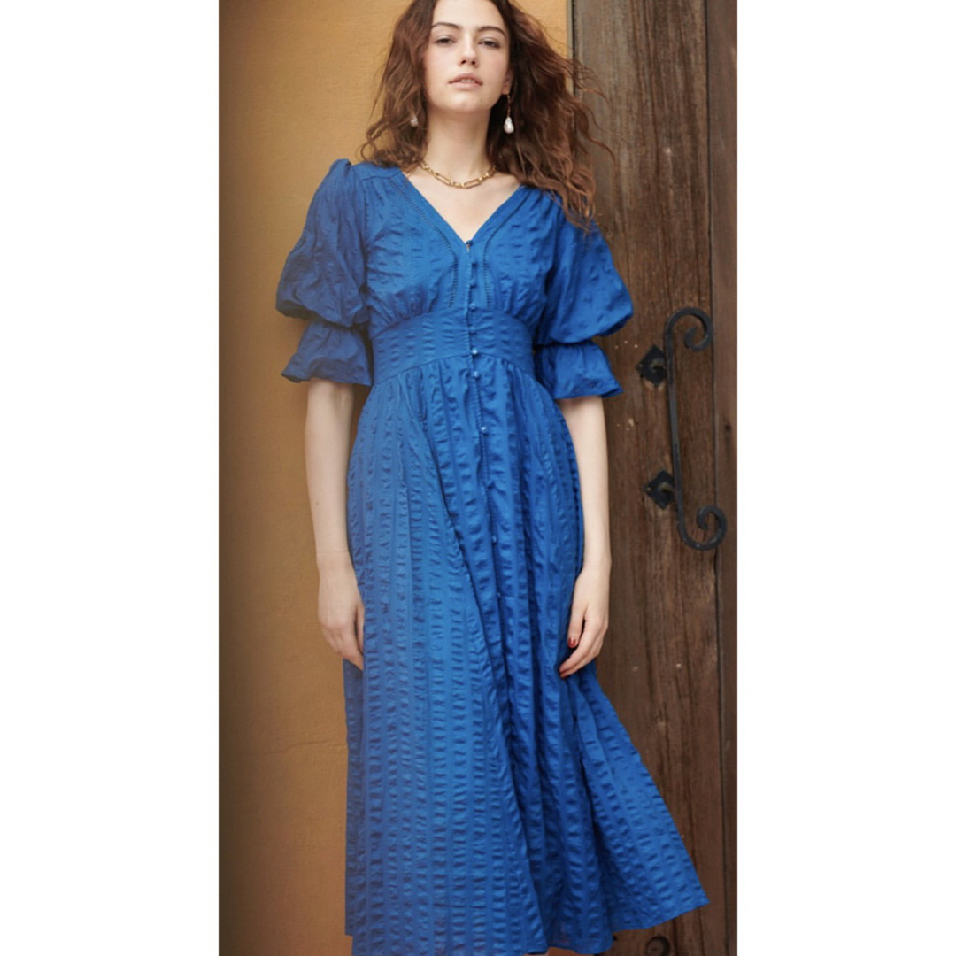 Estella.K Miracle wave long dress ワンピース