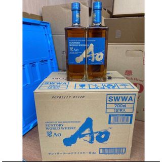 SUNTORY WORLD WHISKY Ao 12本　新品未開封　箱なし(ウイスキー)