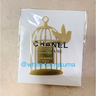 CHANEL 非売品 鳥かごブローチプレゼント♡