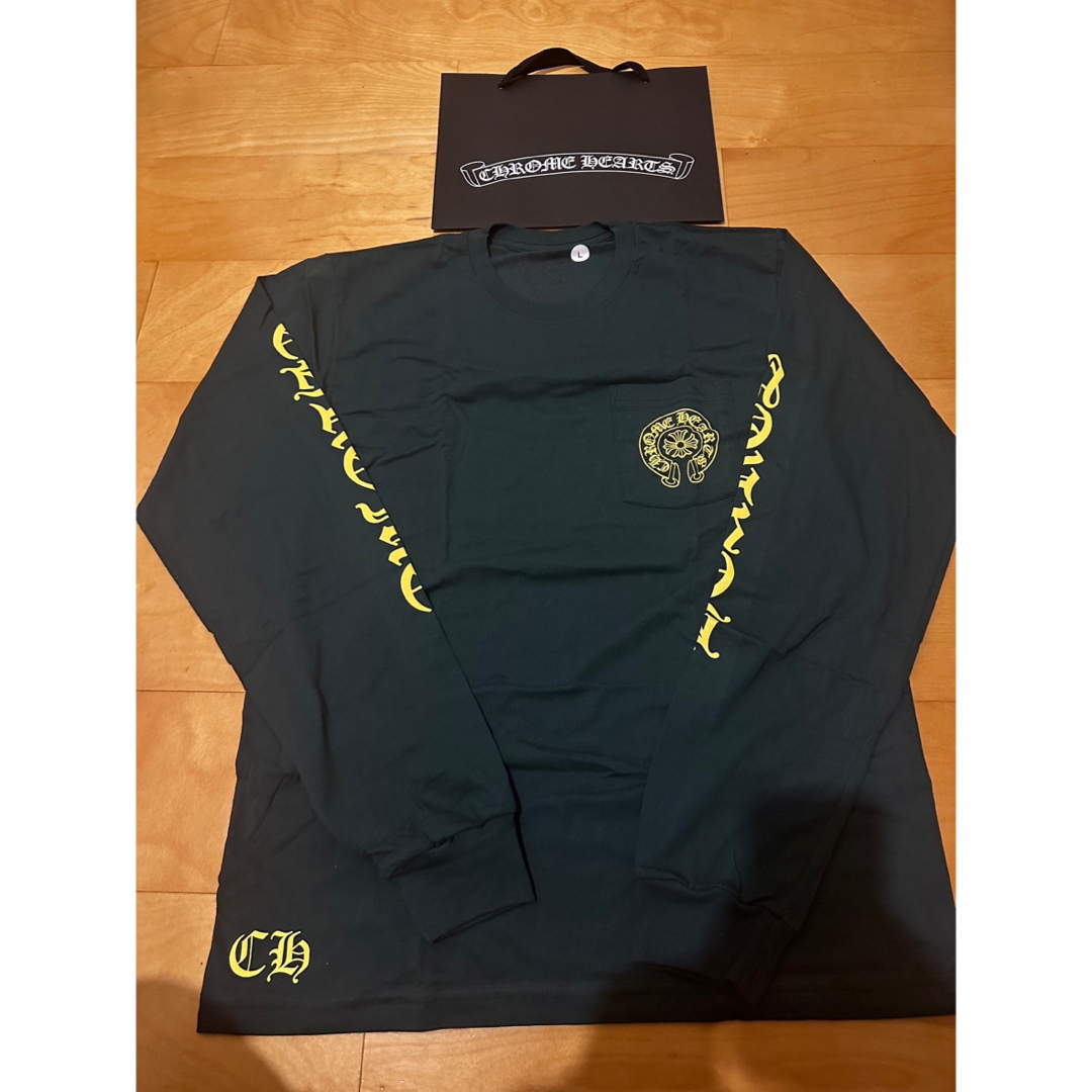 新品 海外限定カラー クロムハーツ ロングTシャツ
