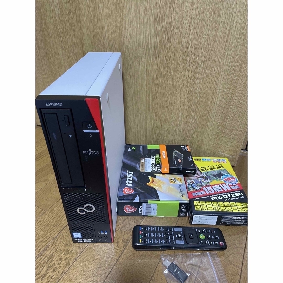 i5-8500&GTX-1050Ti☆ゲーミングPC☆16GB/SSD&HDD-